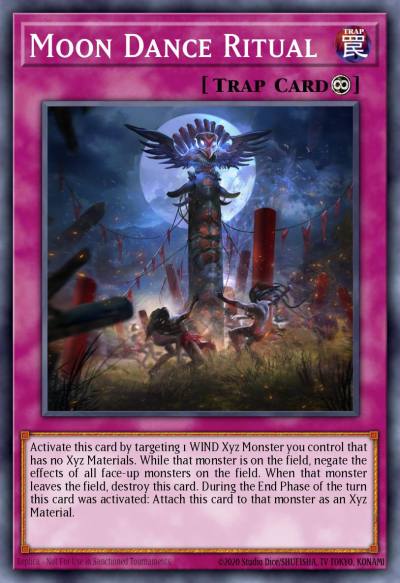 Moon Dance Ritual Rare JOTL-EN089 Judgment of the Light Yugioh card