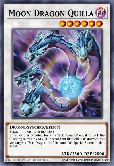 Moon Dragon Quilla Ultimate Rare ABPF-EN043 Absolute Powerforce Yugioh card