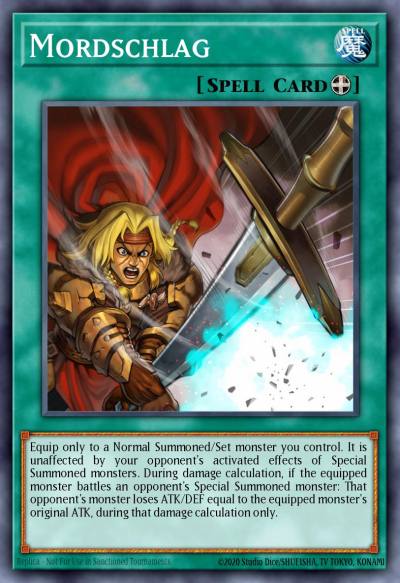 Mordschlag Common MP20-EN081 2020 Tin of Lost Memories Mega Pack Yugioh card