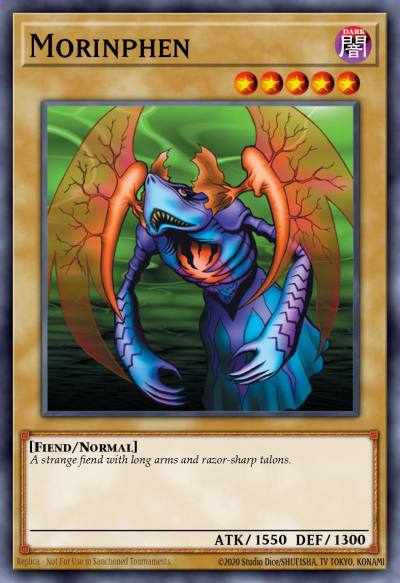 Morinphen Common MRD-043 Metal Raiders Yugioh card