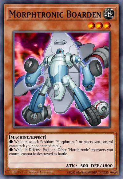 Morphtronic Boarden Common CRMS-EN017 Crimson Crisis Yugioh card
