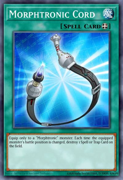 Morphtronic Cord Common CSOC-EN051 Crossroads of Chaos Yugioh card
