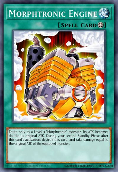 Morphtronic Engine Common CSOC-EN052 Crossroads of Chaos Yugioh card