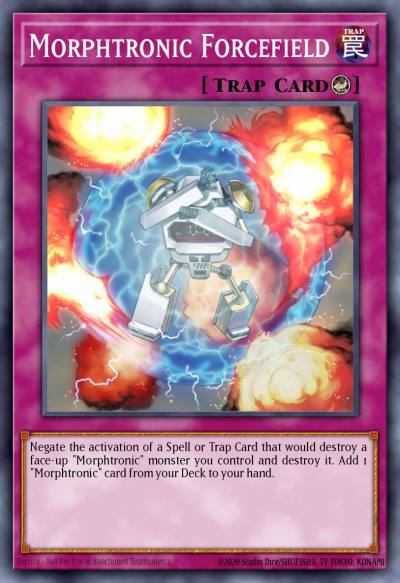 Morphtronic Forcefield Common CRMS-EN072 Crimson Crisis Yugioh card