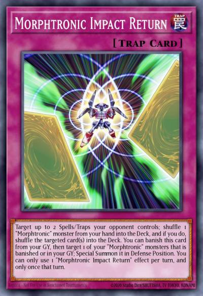 Morphtronic Impact Return Ultra Rare BLCR-EN020 Battles of Legend Crystal Revenge Yugioh card