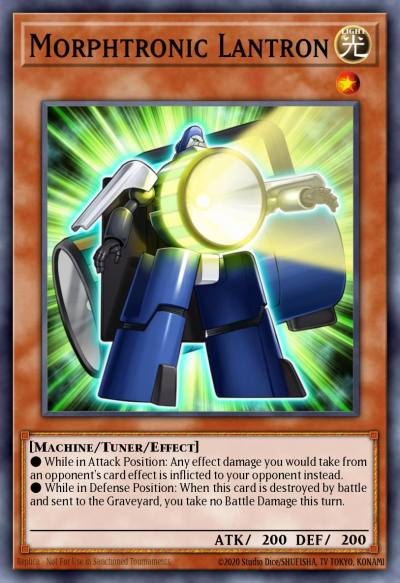 Morphtronic Lantron Common EXVC-EN010 Extreme Victory Yugioh card