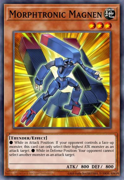 Morphtronic Magnen Common CSOC-EN007 Crossroads of Chaos Yugioh card