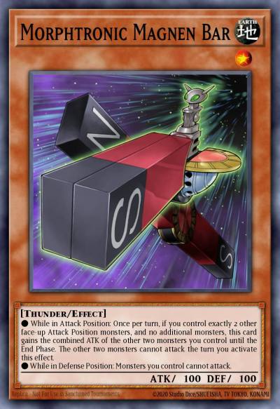 Morphtronic Magnen Bar Common ANPR-EN007 Ancient Prophecy Yugioh card
