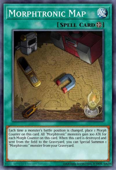 Morphtronic Map Common CRMS-EN050 Crimson Crisis Yugioh card