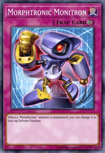 Morphtronic Monitron Common CSOC-EN072 Crossroads of Chaos Yugioh card