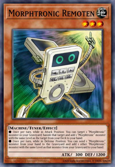 Morphtronic Remoten Common OP22-EN014 OTS Tournament Pack 22 Yugioh card