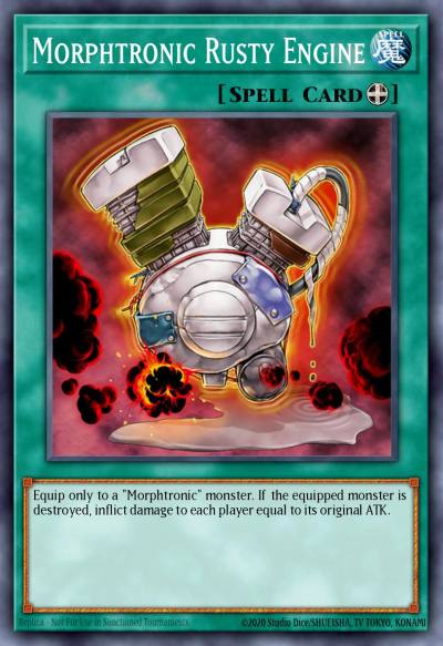 Morphtronic Rusty Engine Common CRMS-EN049 Crimson Crisis Yugioh card