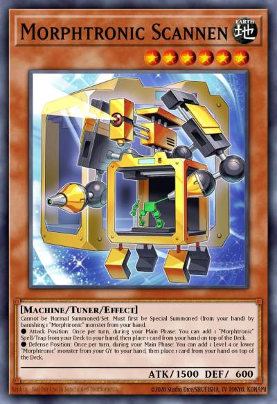 Morphtronic Scannen Common POTE-EN095 Power of the Elements Yugioh card