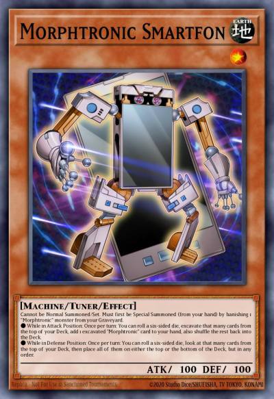 Morphtronic Smartfon Common SECE-EN030 Secrets of Eternity Yugioh card