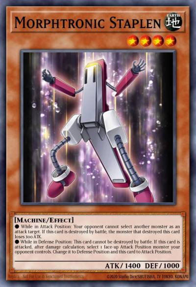 Morphtronic Staplen Common EXVC-EN011 Extreme Victory Yugioh card