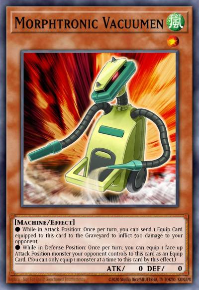 Morphtronic Vacuumen Common TSHD-EN017 The Shining Darkness Yugioh card