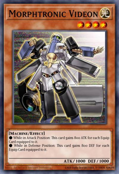 Morphtronic Videon Common RGBT-EN015 Raging Battle Yugioh card
