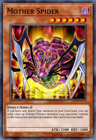 Mother Spider Rare SOVR-EN019 Stardust Overdrive Yugioh card