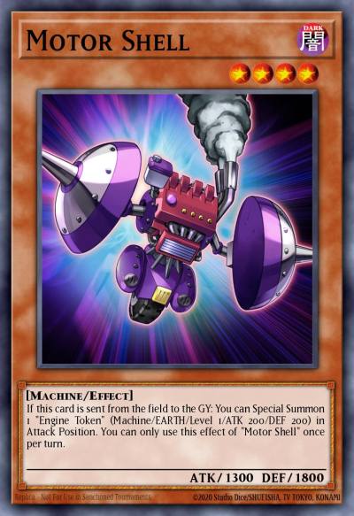 Motor Shell Ultra Rare GFP2-EN030 Ghosts From the Past The 2nd Haunting Yugioh card