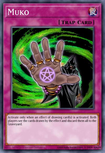 Muko Super Rare DR3-EN057 Dark Revelation Volume 3 Yugioh card