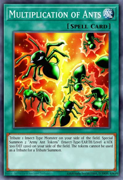 Multiplication of Ants Common DR2-EN099 Dark Revelation Volume 2 Yugioh card