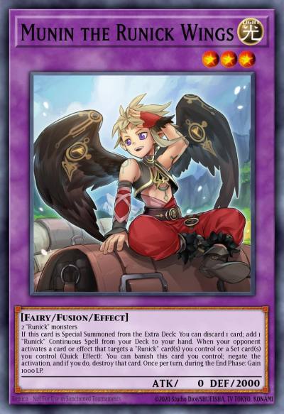 Munin the Runick Wings Rare MP23-EN250 25th Anniversary Tin Dueling Heroes Mega Pack Yugioh card