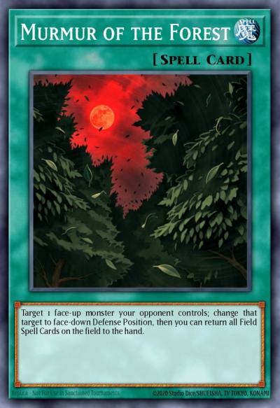 Murmur of the Forest Common BP03-EN174 Battle Pack 3 Monster League Yugioh card