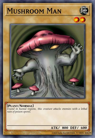 Mushroom Man Common CP08-EN012 Champion Pack Game Eight Yugioh card