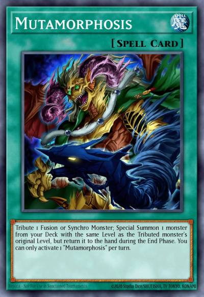 Mutamorphosis Ultra Rare MP25-EN171 2025 Mega-Pack Tin Yugioh card