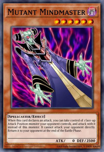 Mutant Mindmaster Super Rare PTDN-ENSE1 Phantom Darkness Special Edition Yugioh card
