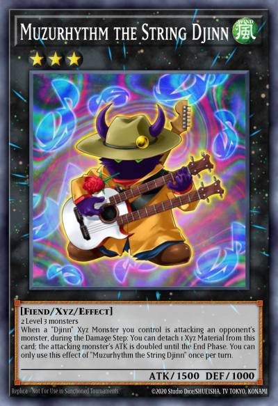 Muzurhythm the String Djinn Common SP14-EN028 Star Pack 2014 Yugioh card