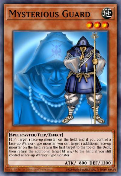 Mysterious Guard Common BP01-EN058 Battle Pack Epic Dawn Yugioh card