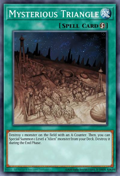 Mysterious Triangle Common CRMS-EN062 Crimson Crisis Yugioh card