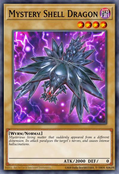 Mystery Shell Dragon Common MP16-EN047 2016 Mega-Tin Mega Pack Yugioh card