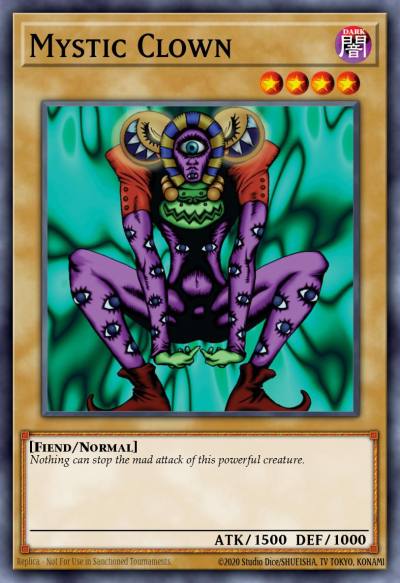Mystic Clown Common SDK-018 Starter Deck Kaiba Yugioh card