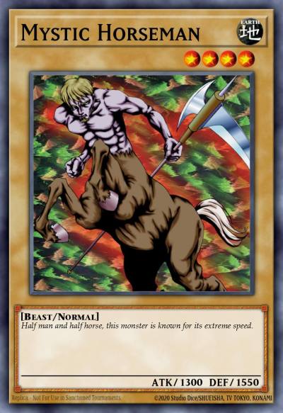 Mystic Horseman Ultra Rare KC01-EN017 25th Anniversary Ultimate Kaiba Set Yugioh card