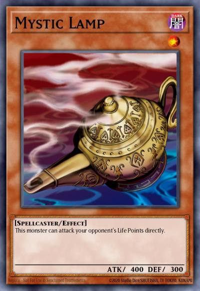 Mystic Lamp Common DB1-EN160 Dark Beginning 1 Yugioh card