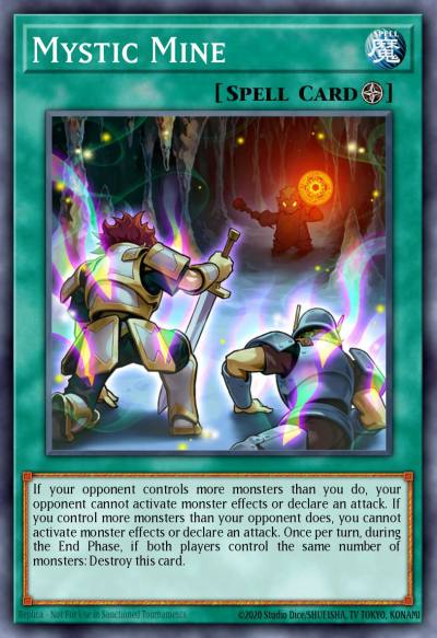 Mystic Mine Prismatic Secret Rare MP20-EN080 2020 Tin of Lost Memories Mega Pack Yugioh card