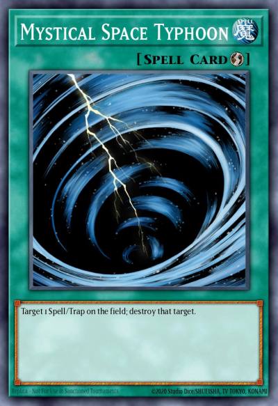 Mystical Space Typhoon Common YS15-END13 2-Player Starter Deck Yuya & Declan Yugioh card