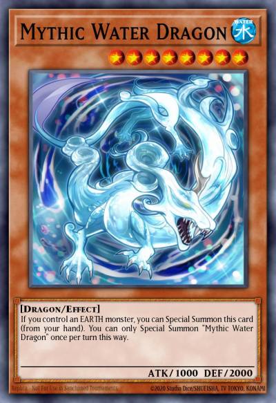 Mythic Water Dragon Common MP14-EN135 2014 Mega-Tin Mega Pack Yugioh card