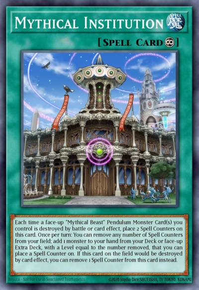 Mythical Institution Common MP19-EN120 2019 Gold Sarcophagus Tin Mega Pack Yugioh card