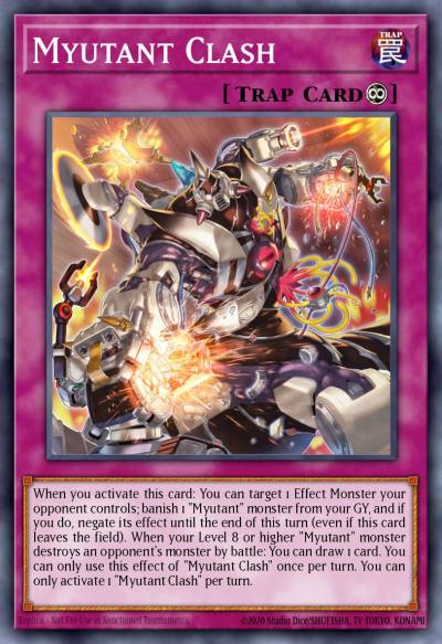 Myutant Clash Common PHRA-EN095 Phantom Rage Yugioh card
