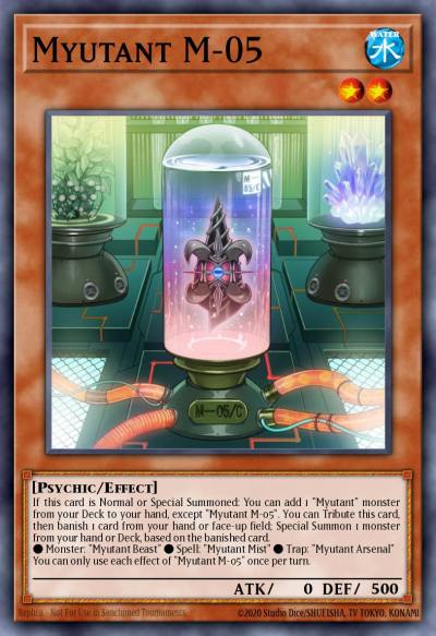 Myutant M-05 Ultra Rare PHRA-EN084 Phantom Rage Yugioh card
