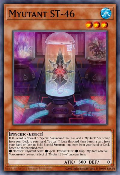 Myutant ST-46 Ultra Rare PHRA-EN085 Phantom Rage Yugioh card