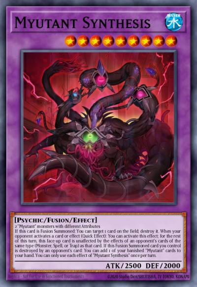 Myutant Synthesis Super Rare PHRA-EN090 Phantom Rage Yugioh card