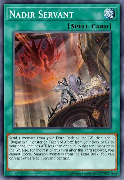 Nadir Servant Ultra Rare MP21-EN135 2021 Tin of Ancient Battles Yugioh card