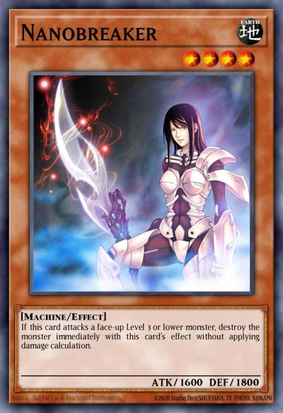 Nanobreaker Common DR04-EN078 Dark Revelation Volume 4 Yugioh card