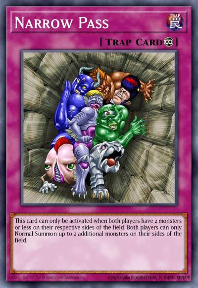 Narrow Pass Common DR1-EN045 Dark Revelation Volume 1 Yugioh card