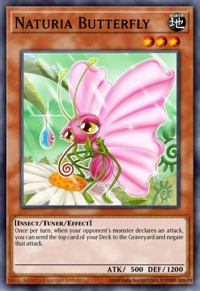 Naturia Butterfly Duel Terminal Rare Parallel Rare DT04-EN029 Duel Terminal 4 Yugioh card