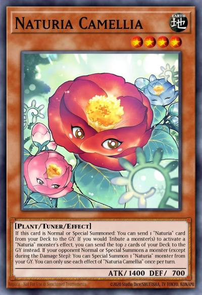 Naturia Camellia Super Rare MP23-EN171 25th Anniversary Tin Dueling Heroes Mega Pack Yugioh card